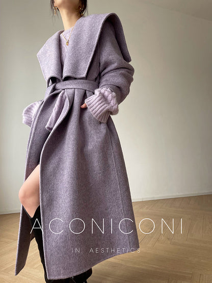 Classic Dual Charm: Wool Coat