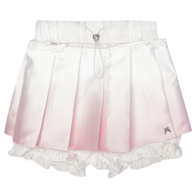 Bear Pleated Skirt