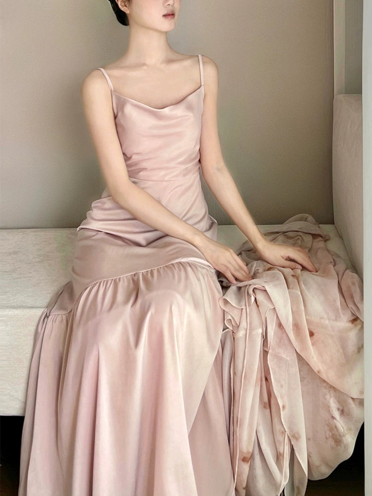 oriental satin dress Traditional Oriental Silk Dress Elegant Chinese Satin Dress New Design Party Wear