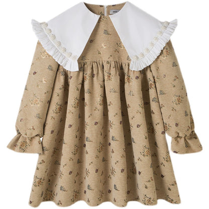 Flower Pearl - A-line Doll Dress