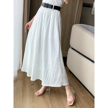 2023 Autumn White Skirt