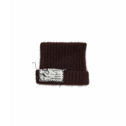Cat Ear Rabbit Fur Knit Beanie