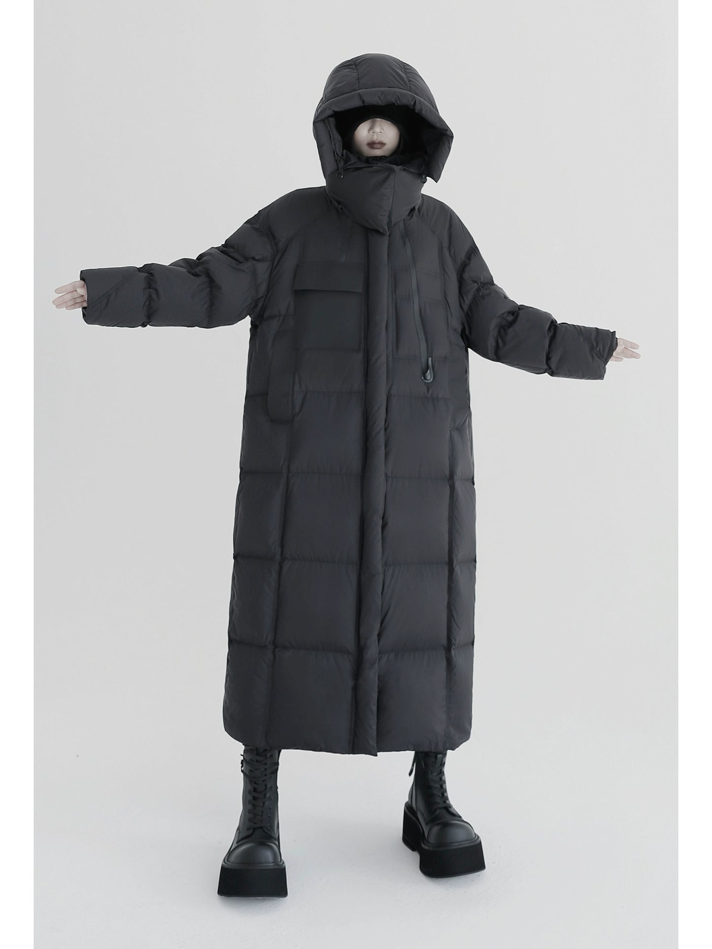 National Standard Outdoor White Duck Down Jacket