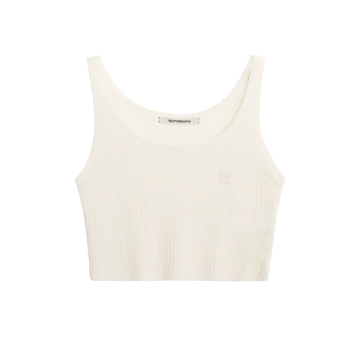Soft Elastic Embroidered Tank Top
