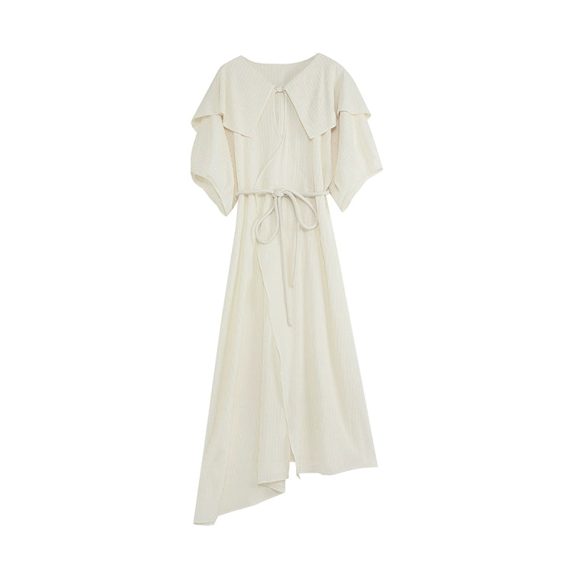 Falda larga francesa minimalista