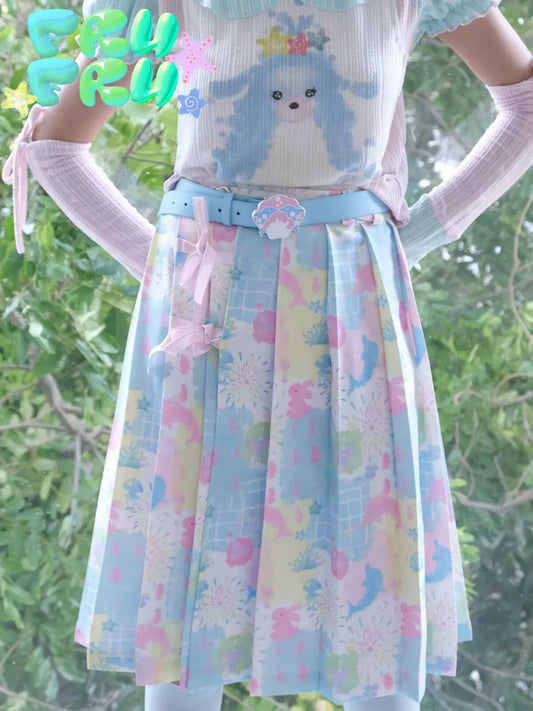 Gollum Store Original Girl Shell Dolphin Cute Cartoon Decorated Versatile Belt