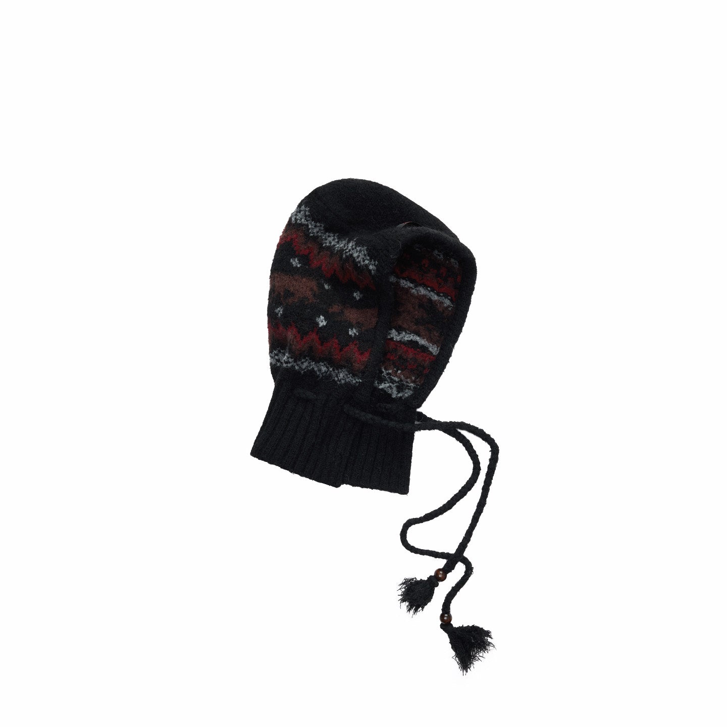 Fair Isle Pony Jacquard Winter Hat
