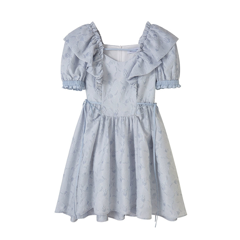 Bubble Sleeve - Light Blue Princess Dress