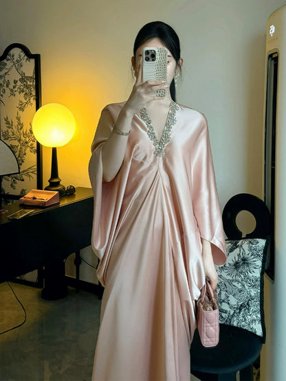 Gold Heavy Industry Bandeau Dress – Luxe Party Wear for Birthdays