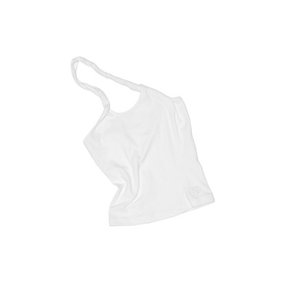 Knotted U-Neck Solid Camisole – Embroidered Slim Slim-Fit Summer Top