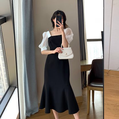 Black Dress - French Mood Skirt