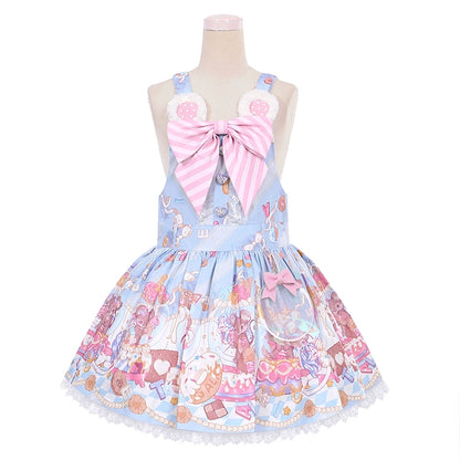 Lolita Bobo Sweet Mouse Low-Waist Strap Dress