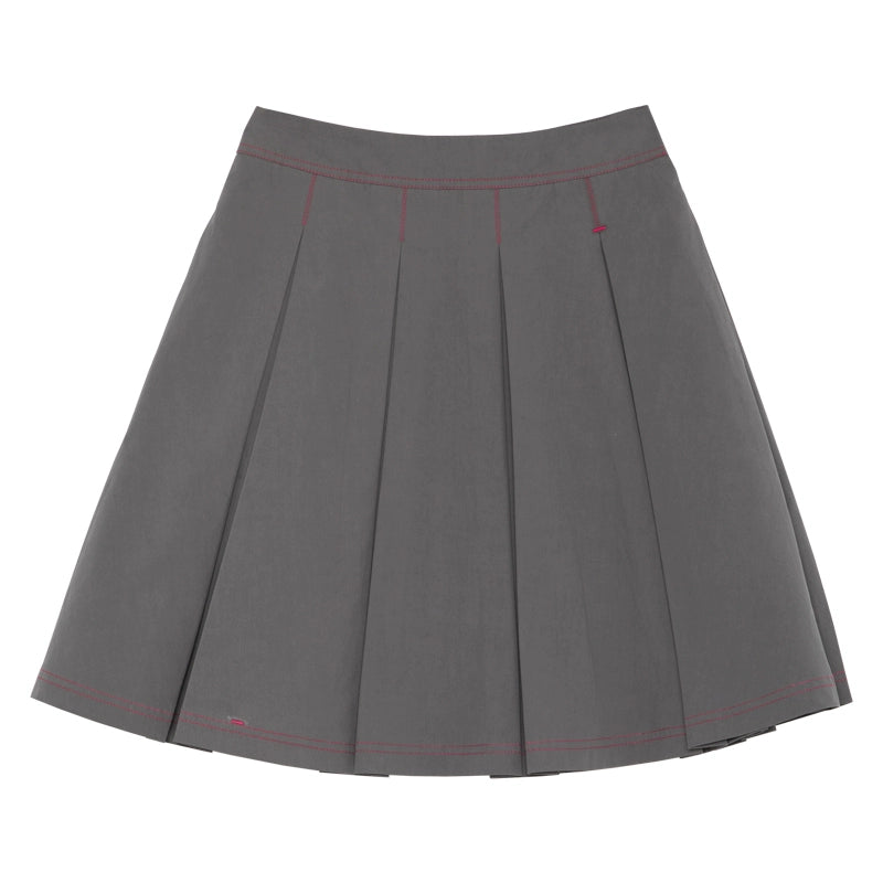 Girl's Rose Red: Pleated Bunny A-Line Skirt