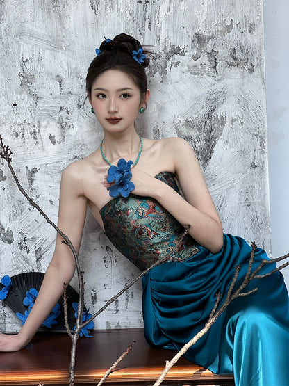 Mesh Princess Tutu Slip Dress – Luxe Small Dress for Birthday & Celebrity Looks