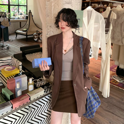 Moonlit Disorder Relaxed Tailored Blazer