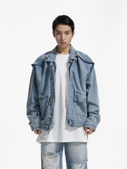 Early Spring 3D Design - High-end Denim Jacket