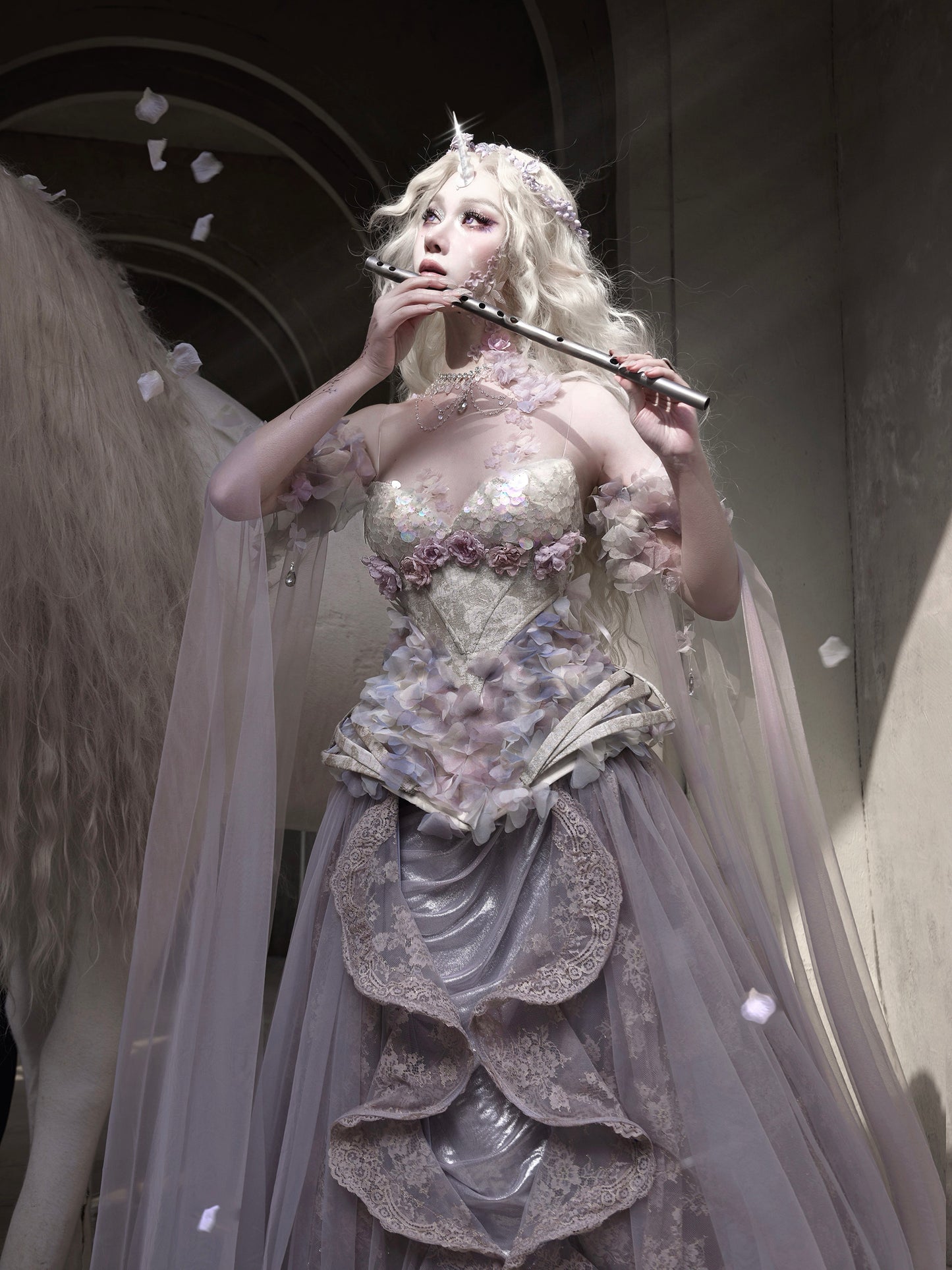 Fairy Corset Bustier Top | Moonlight Fishbone Bra