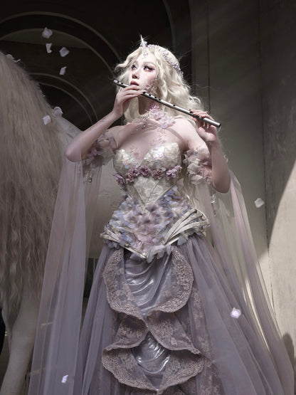 Fairy Corset Bustier Top | Moonlight Fishbone Bra