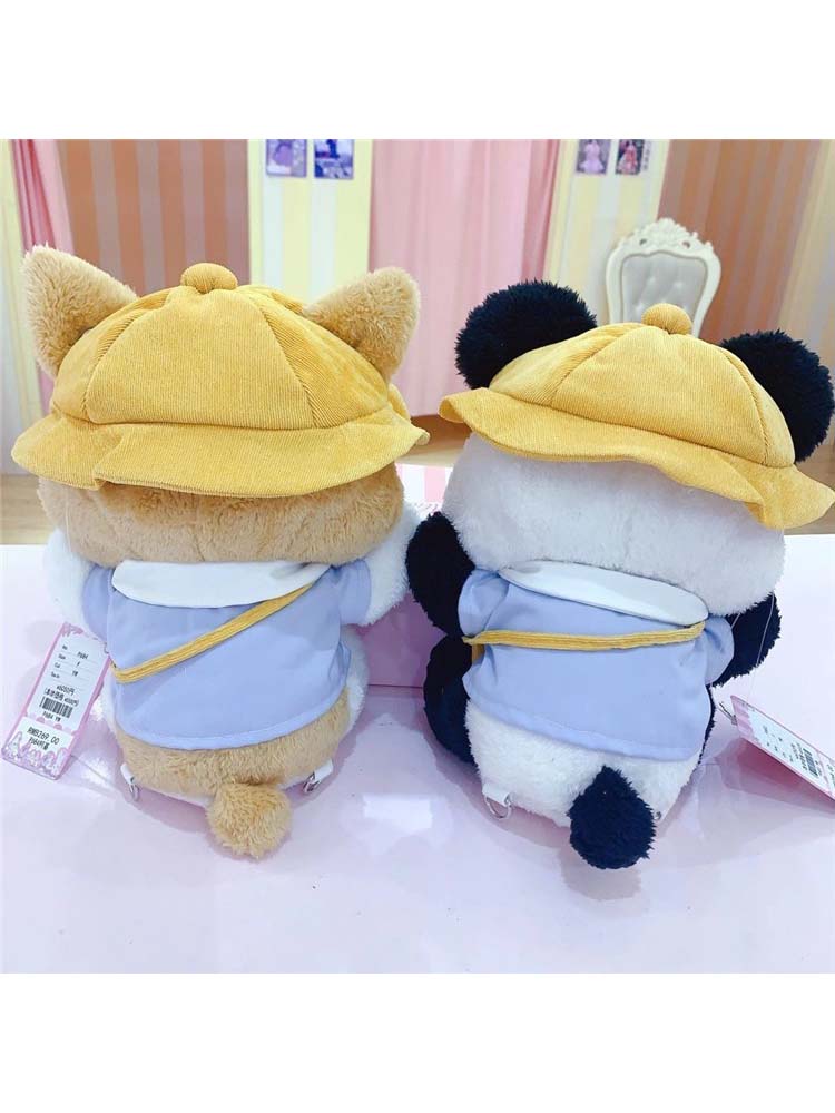 Panda & Corgi Kindergarten Doll Bag