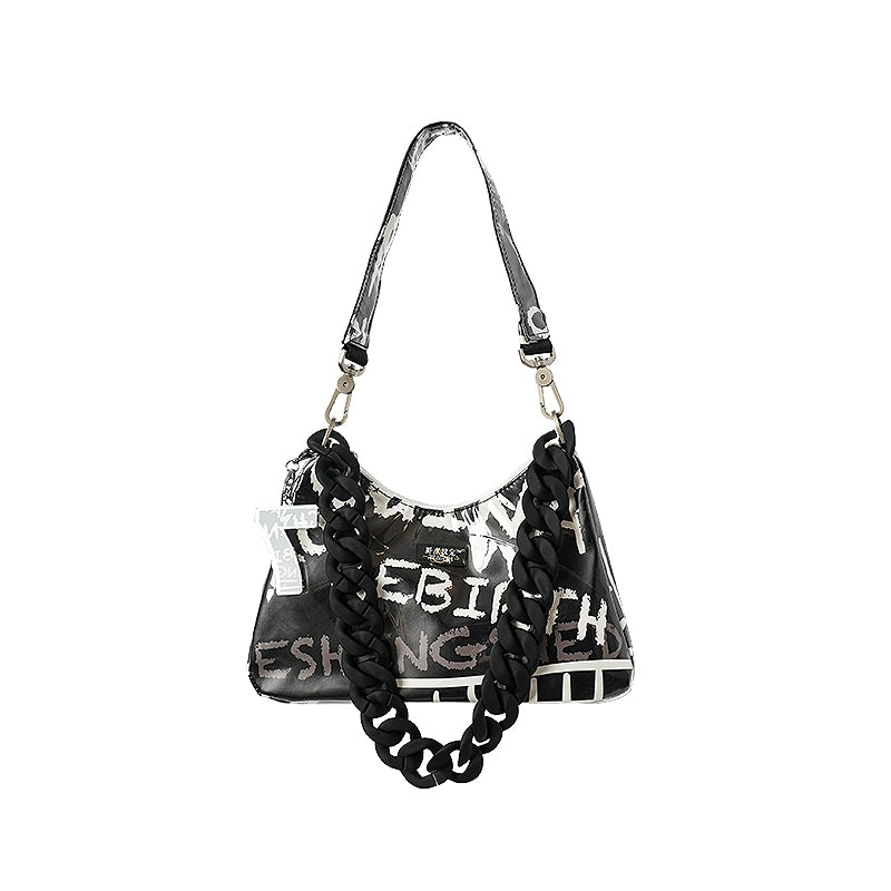 Designer Graffiti Crossbody