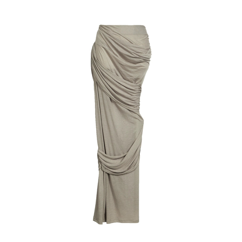 Ensemble de jupe de hanche enveloppant Grey Vénus