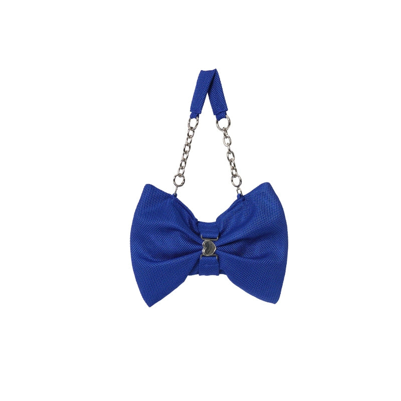 Bowknot Waist Pleated Bag