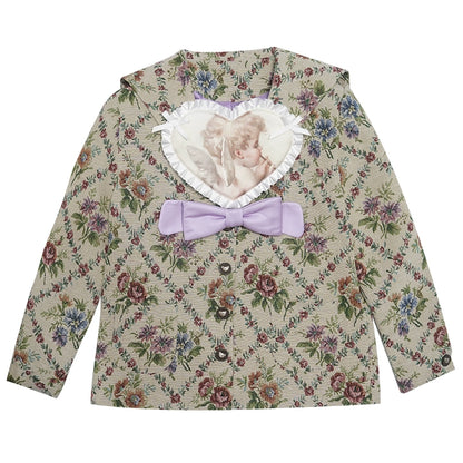 Cat Lace Sailor Coat