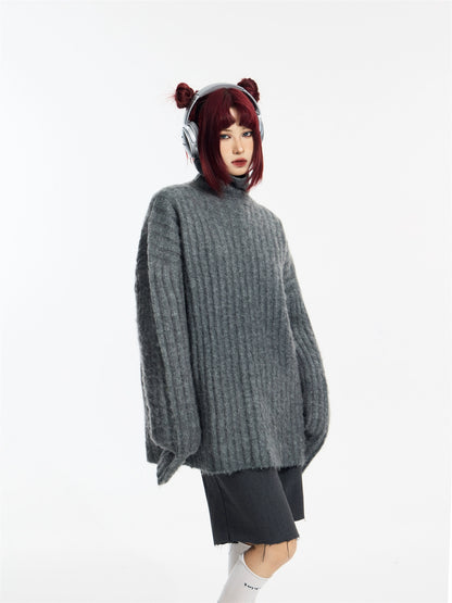 Autumn/Winter - High Neck Thickened Sweater