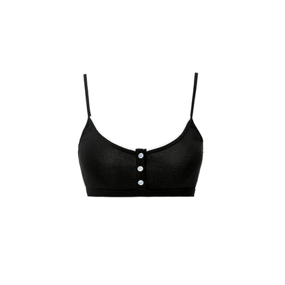 Sporty Cat Claw Knit Sling Bra