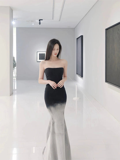 Denim Fishtail Wrap Skirts – High-End Herringbone Luxe Birthday Designs