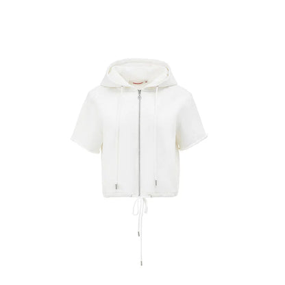 Cat Ear Hoodie Tee – Heavy Short Sleeve Streetwear Top