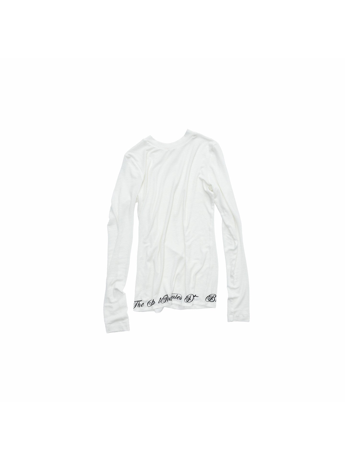 Sheer Long Sleeve Graphic Tee