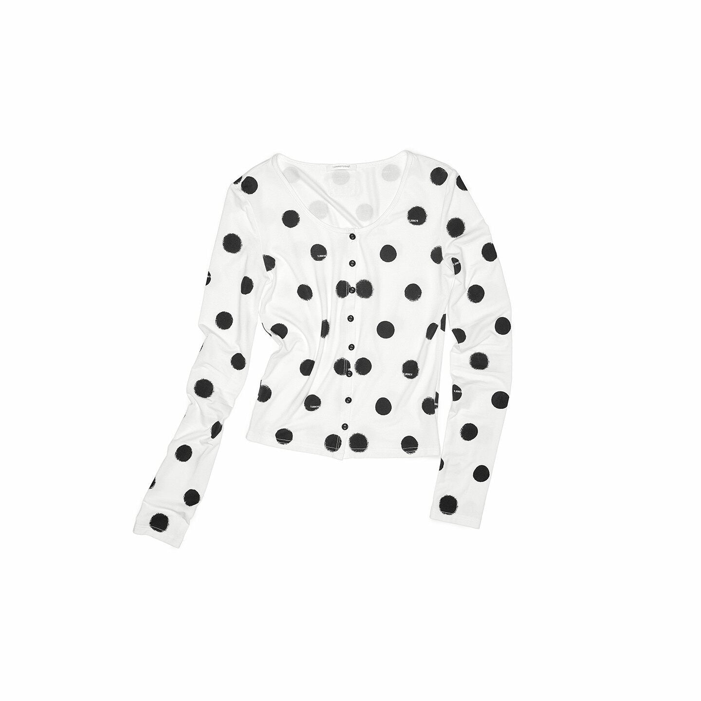 Polka Dot Knit Lounge Set