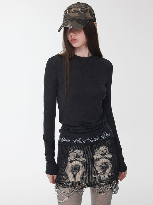 Distressed Pentagram Baseball Cap