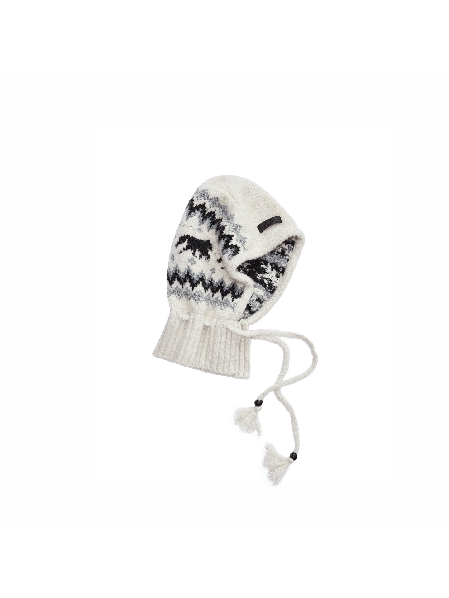 Fair Isle Pony Jacquard Winter Hat