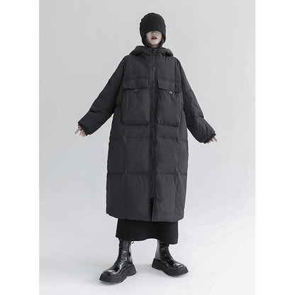 Mid-Length Winter Down Jacket