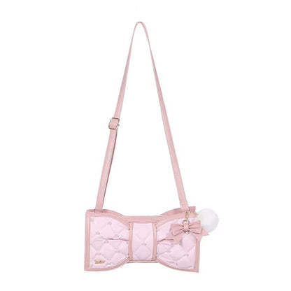 Blood Clan Girl Halloween Devil Bow Rhombus Bag