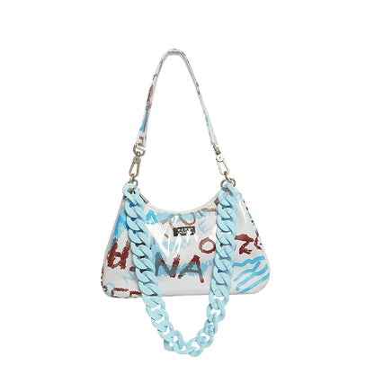 Designer Graffiti Crossbody