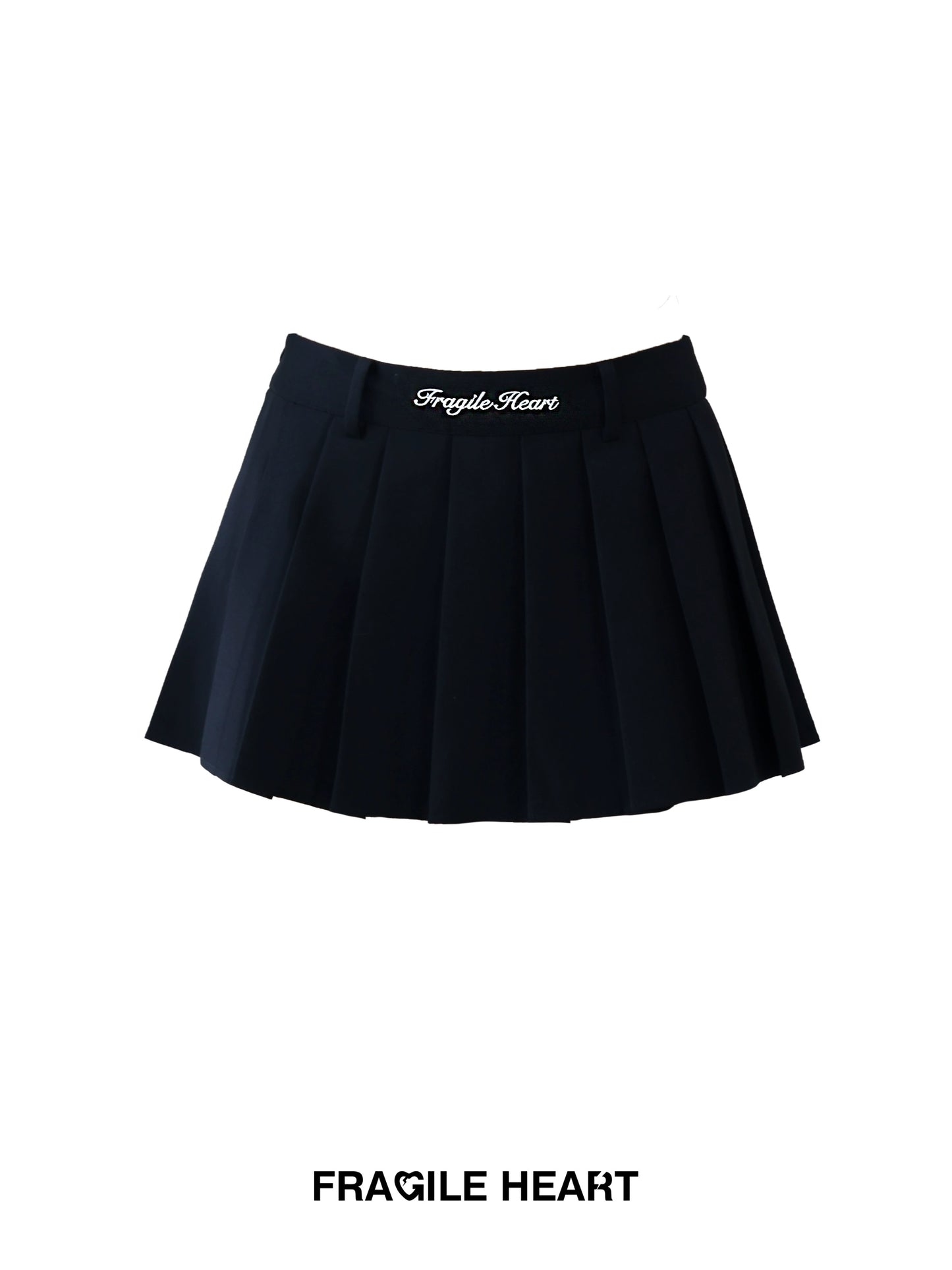 Embroidered Pleated Skirt, Anti-Glare Short