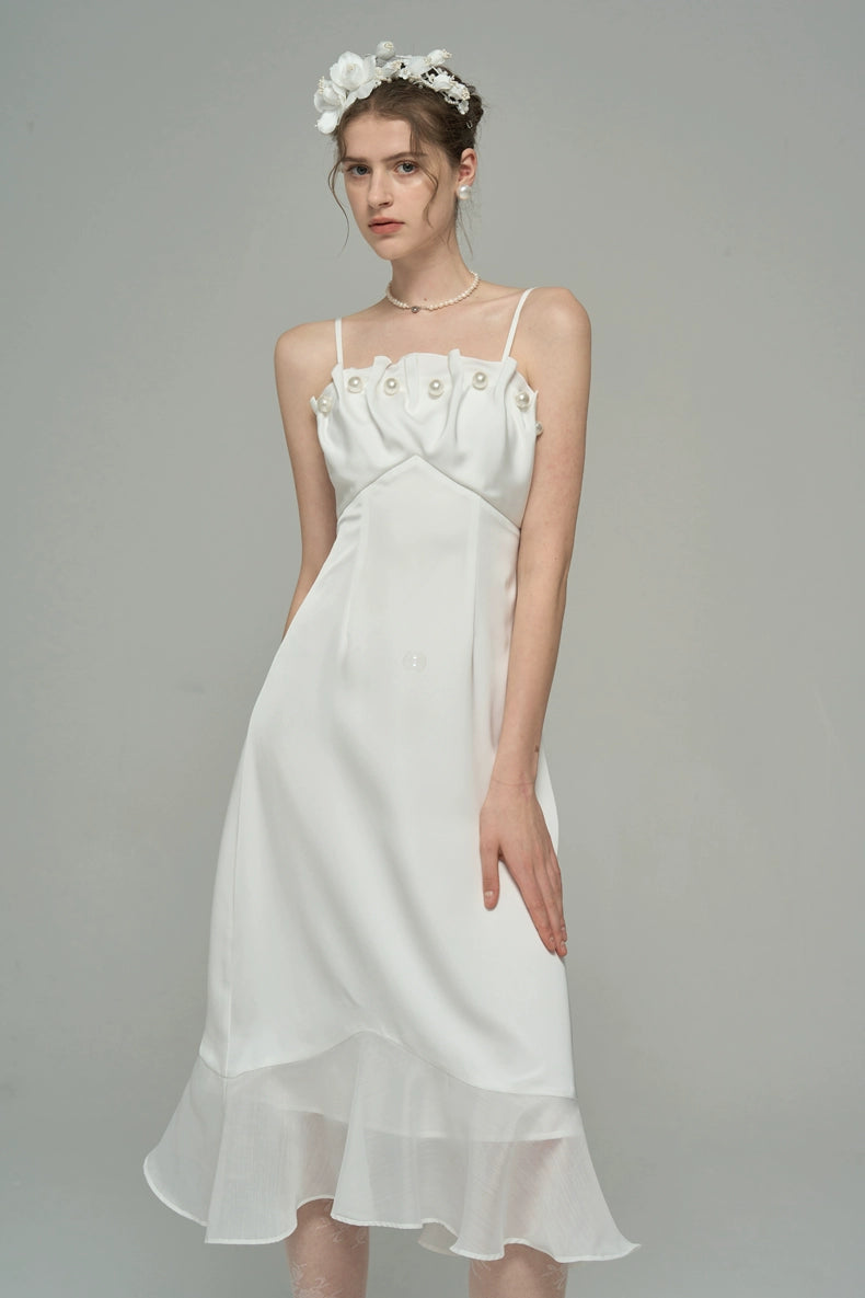 Pearl White Moonlight Dress