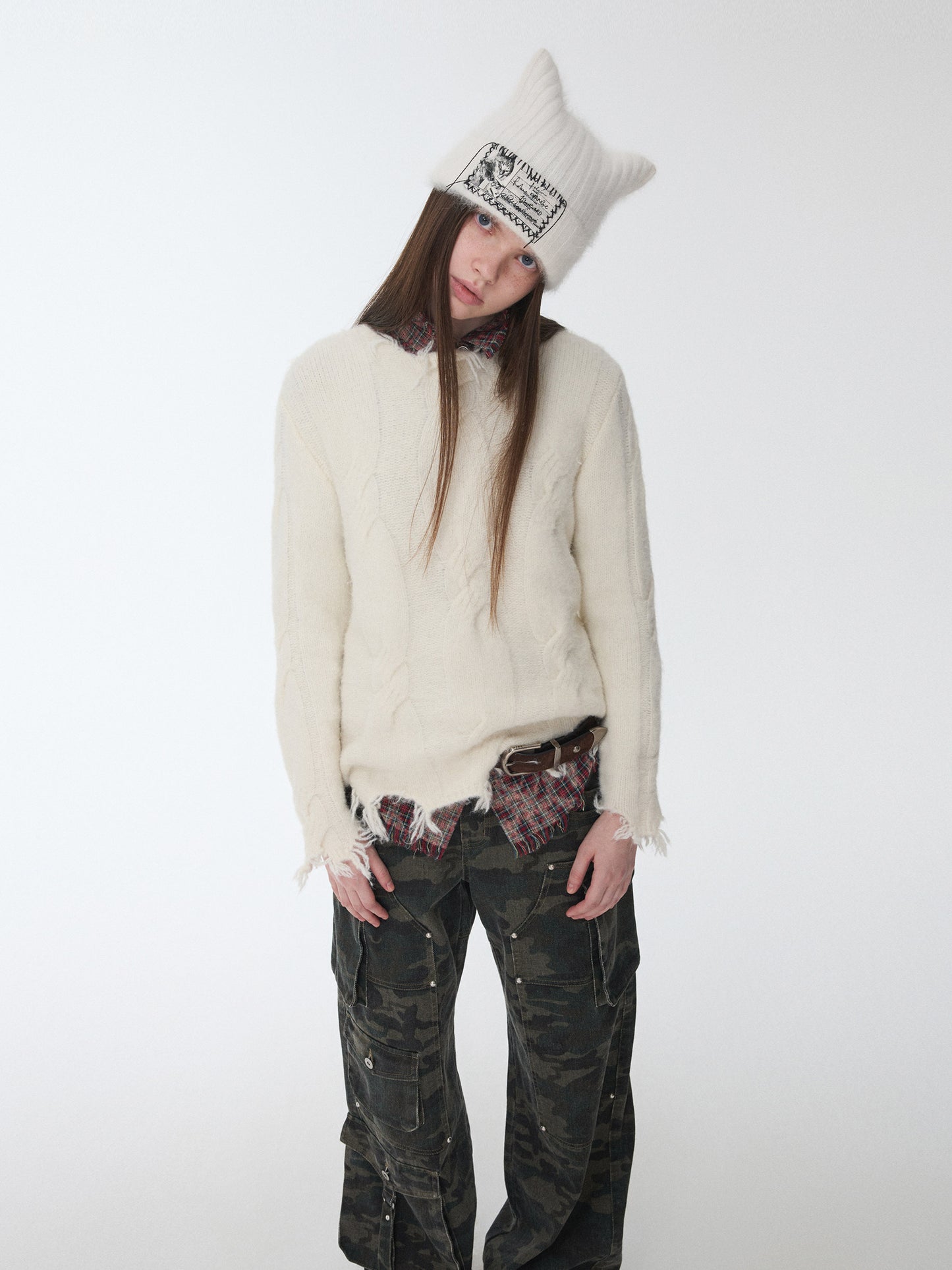 Cable Knit Relaxed Sweater