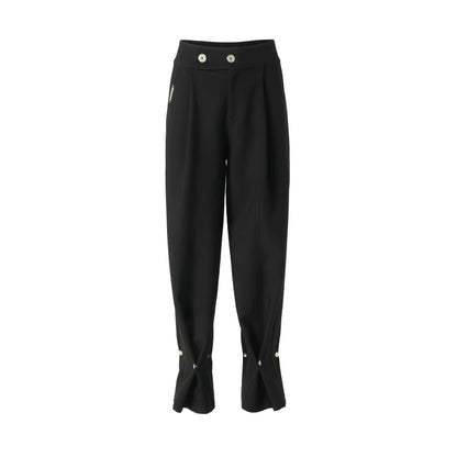 Designer High Waist Closed Leg Casual Pants