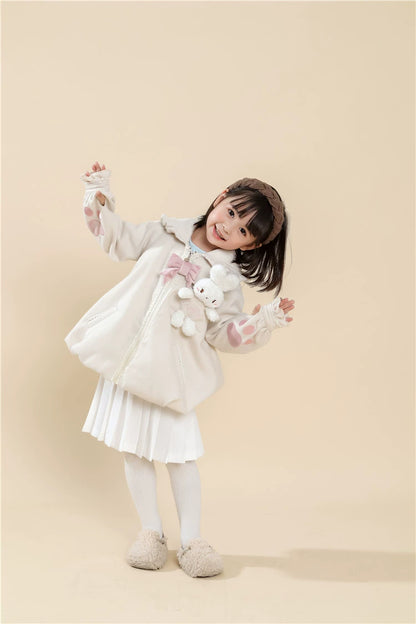 Flower Bud Zoo Cat Ear Jacket for Kids