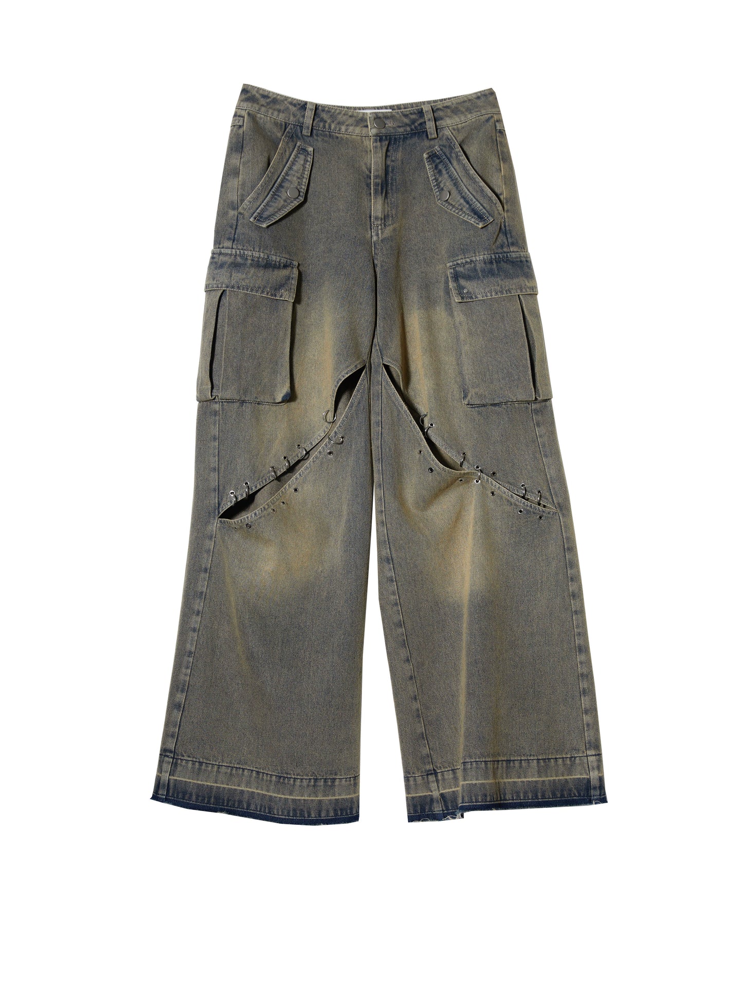 Heavy Industry Wash Deconstructed Jeans