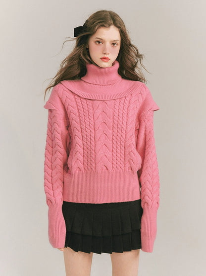 Soft Hug High Neck Sweater