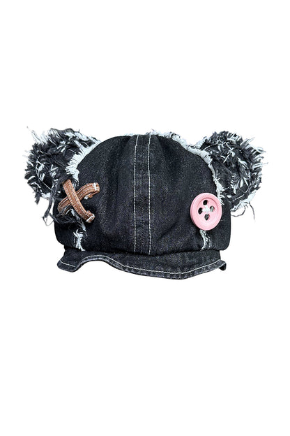 Abandoned Little Bear Cowboy Hat Black