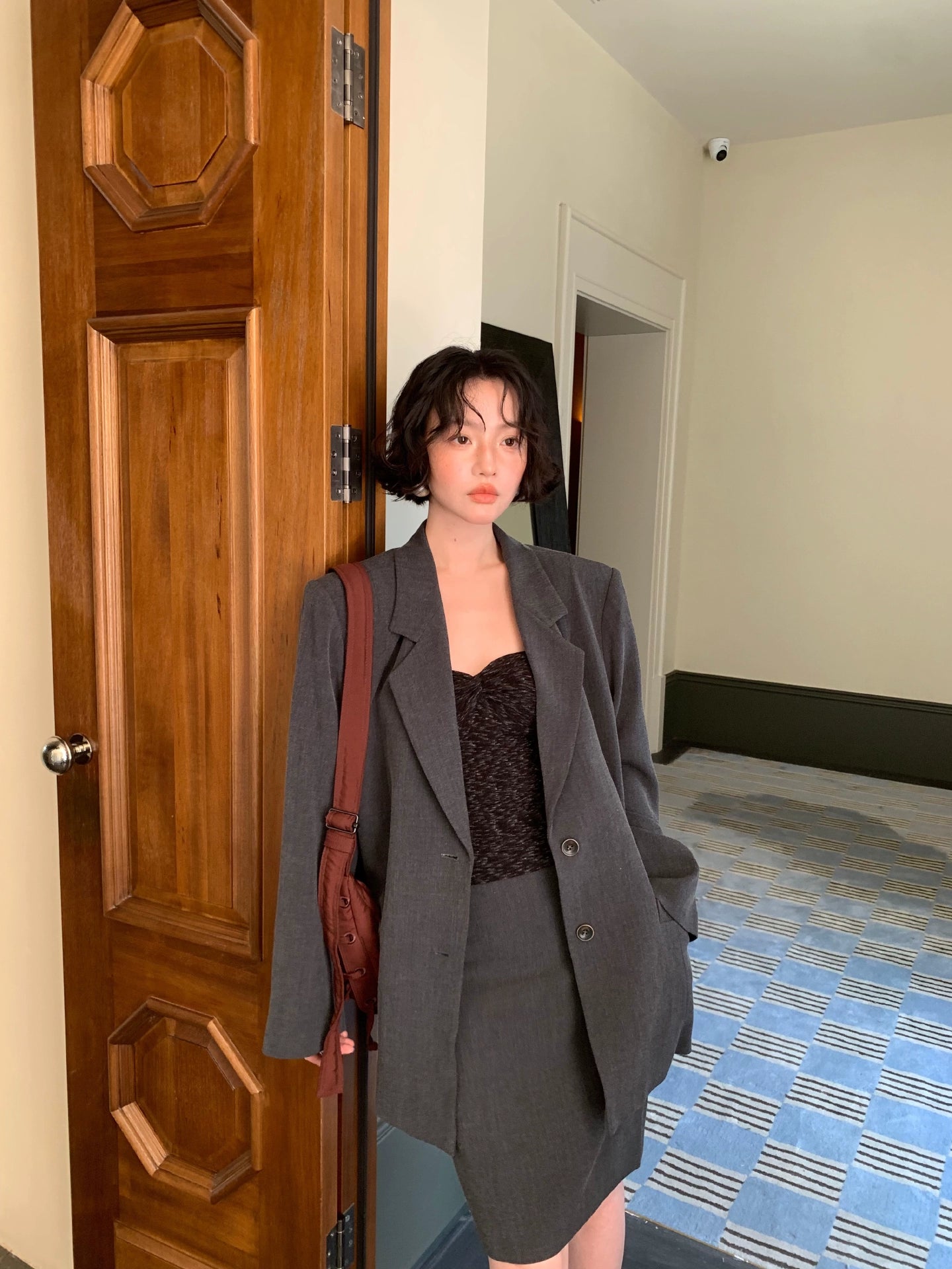 Nishino Twilight Relaxed Suit Jacket – Hong Kong Retro Autumn Chic