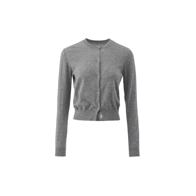 Henley Full Wool Knit Jacket – Kitten Paw Pre-Fall Cardigan