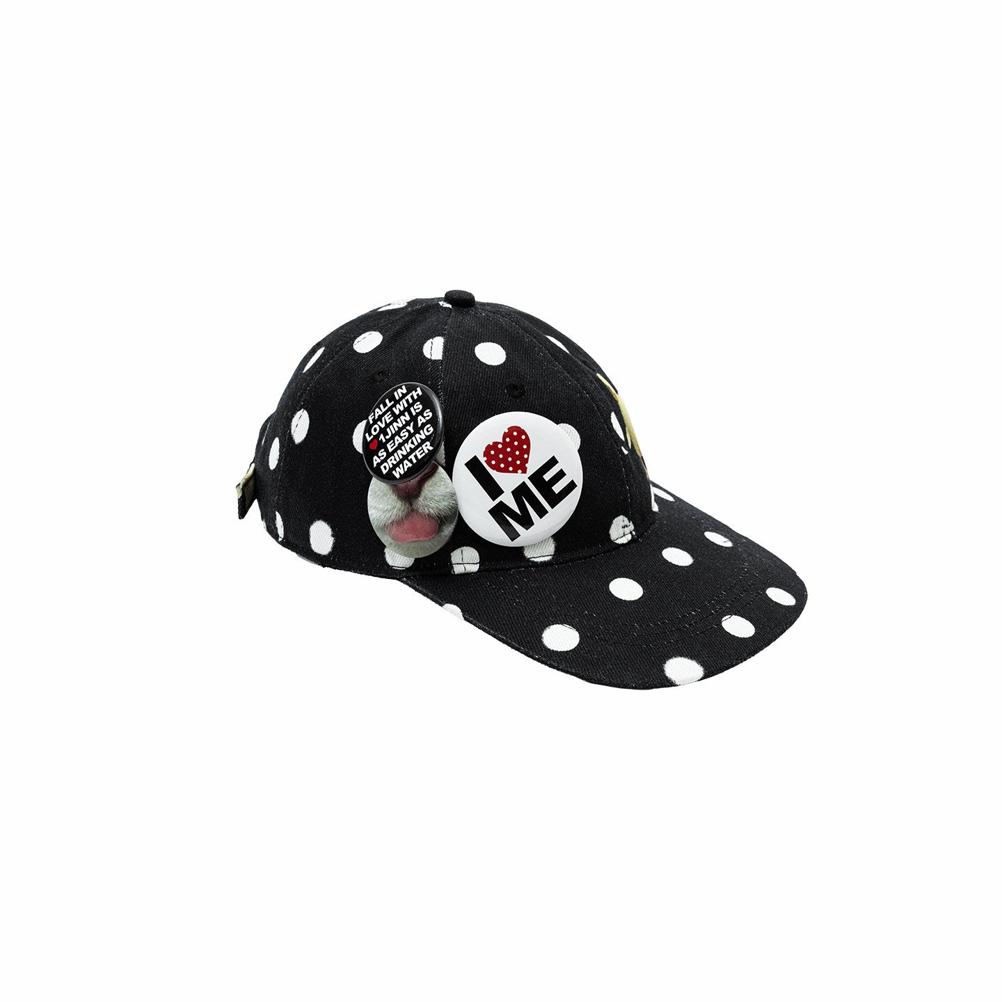 Animal Print Polka Dot Baseball Cap