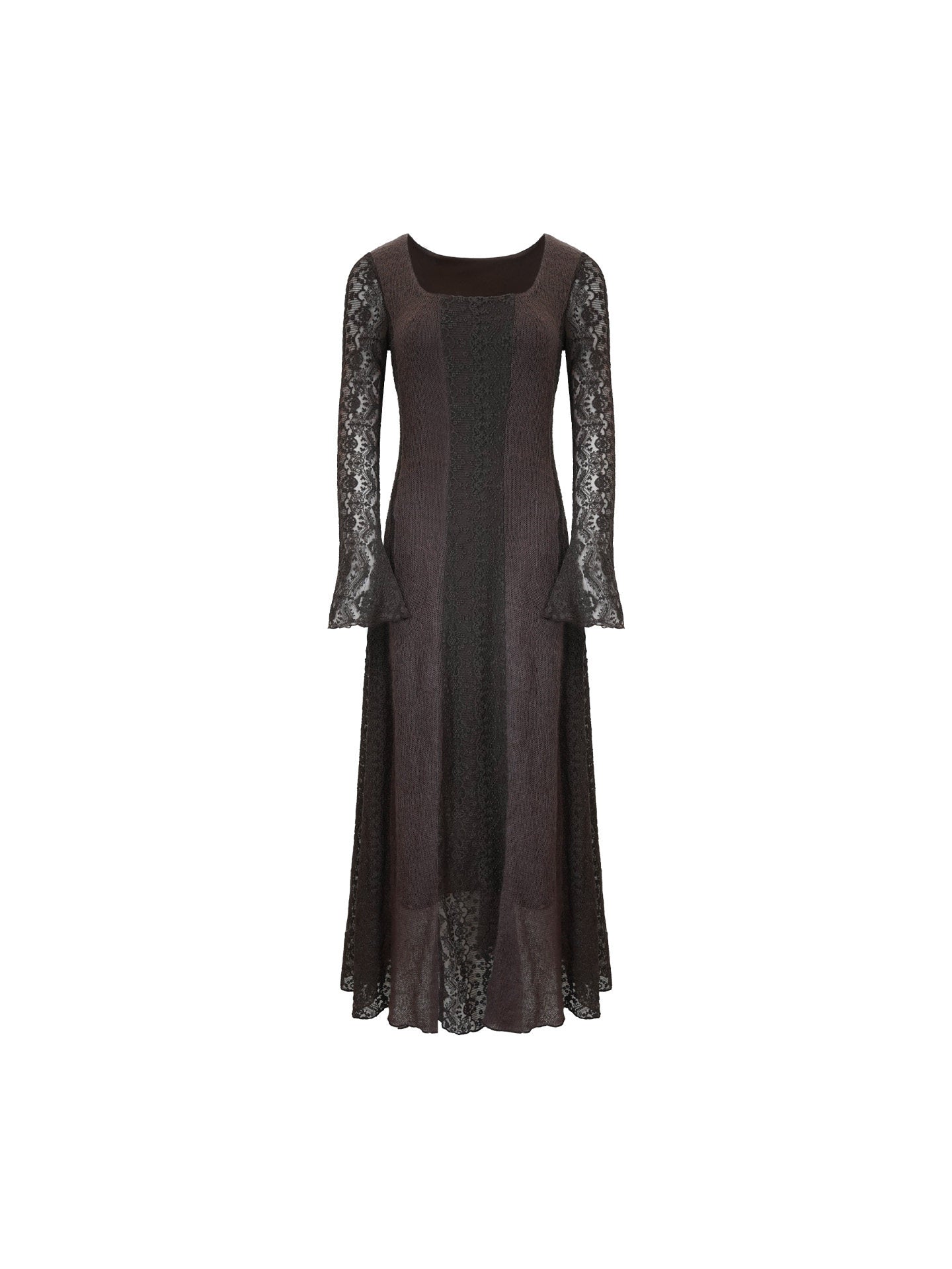 Light Silk Lace Maxi Dress